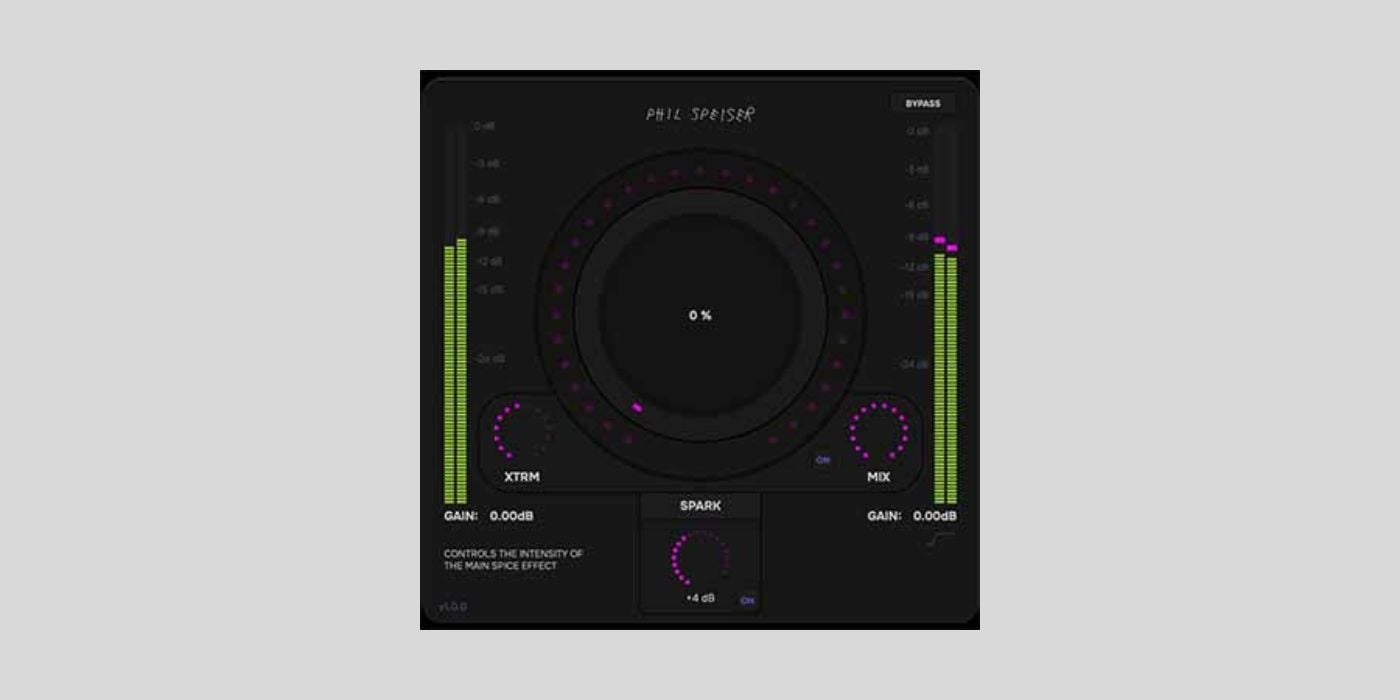 The Spice all-in-one sonic enhancement plugin by Phil Speiser is FREE for a limited time