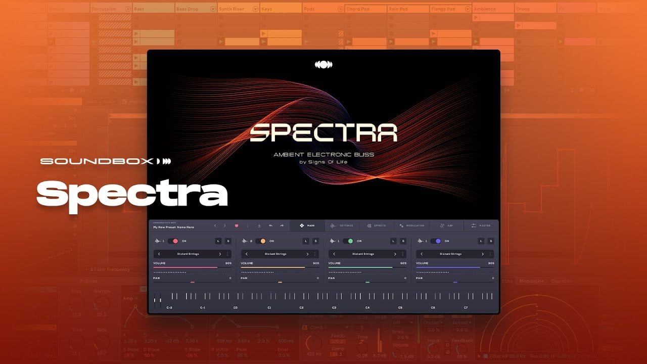 Audiomodern releases Spectra Ambient Electronic Bliss, a FREE instrument for Soundbox